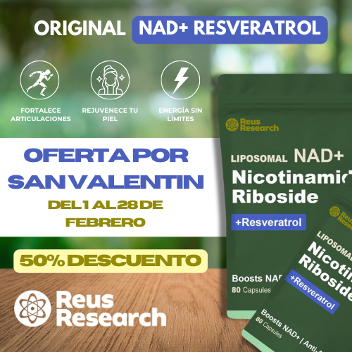 NAD+ Resveratrol Reus Research™ Original